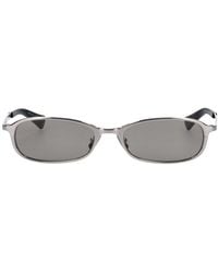 Saint Laurent - Rectangular Acetate Sunglasses - Lyst