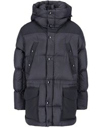 Burberry - Maxi Hooded Down Jacket - Lyst