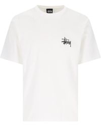 Stussy - Basic Logo T-shirt - Lyst