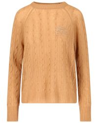 Etro - Logo Cashmere Sweater - Lyst