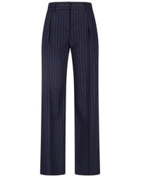 Lardini - Wool And Cashmere Trousers - Lyst