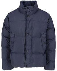 Stone Island - Jacket Zip "Crinkle Reps Ny" - Lyst