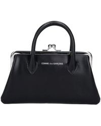 Comme des Garçons - Top Handle Kiss-Lock Bag - Lyst