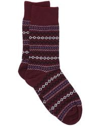 JW Anderson - Fairisle Socks - Lyst