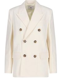 Ami Paris - Double-Breasted Blazer - Lyst