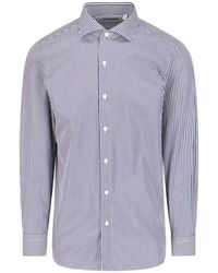 Finamore 1925 - Striped Shirt - Lyst