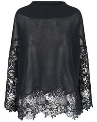 Ermanno Scervino - Lace Detail Sweater - Lyst