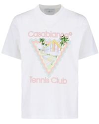 Casablancabrand - 'maison De Reve' T-shirt - Lyst