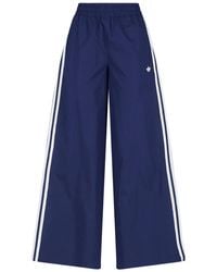 adidas - Wide Pants "3 Stripes" - Lyst