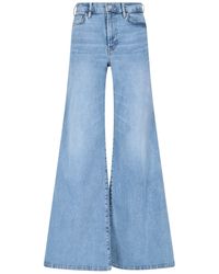 FRAME - 'le Palazzo' Crop Trousers - Lyst