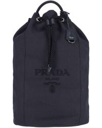 Prada - Borsa Secchiello Logo - Lyst