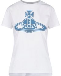 Vivienne Westwood - Orb Graphic T-Shirt - Lyst