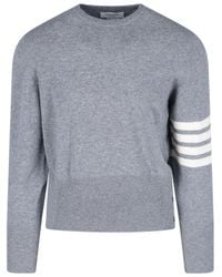 Thom Browne - Loopback 4-Bar Sweater - Lyst