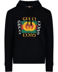 felpa gucci nera uomo