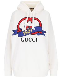 Gucci - Interlocking G 1921 Print Sweatshirt - Lyst