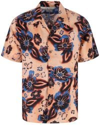 Paul Smith - 100% Lyocell Button-Down Shirt For - Lyst