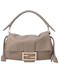 Fendi - Small Shoulder Bag "Baguette Soft" - Lyst
