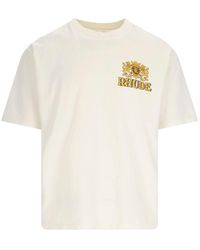 Rhude - T-Shirt "Cresta Cigar" - Lyst
