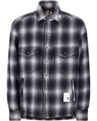Maison Mihara Yasuhiro - Checked Wool Shirt - Lyst