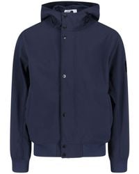 Stone Island - Jacket "4100118 Light Soft Shell-R E.Dye" - Lyst