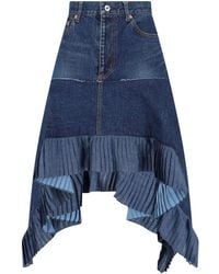 Sacai - Skirts Cotton - Lyst