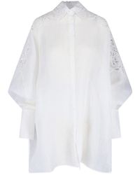 Ermanno Scervino - Lace Detail Shirt - Lyst