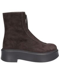 The Row - Ankle Boots "Zipped Boot 1" - Lyst