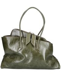 The Attico - Oversized Glossy Tote Bag - Lyst