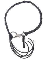 Our Legacy - Braided Rope Necklace With Tassel Detail - Lyst