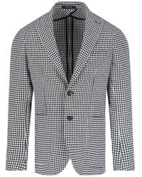 Tagliatore - Blazer Monopetto Pied De Poule - Lyst