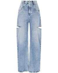 Maison Margiela - Jeans With Cut-out Details - Lyst