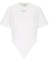 Alaïa - 'body' T-shirt - Lyst