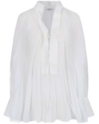 Ferragamo - Caftan Silk Shirt - Lyst