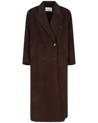 Frankie Shop - 'Gaia' Double-Breasted Coat - Lyst