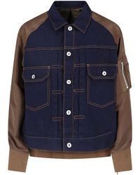 Sacai - Hybrid Utility Jacket - Lyst