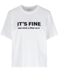 Victoria Beckham - T-Shirts And Polos Cotton - Lyst