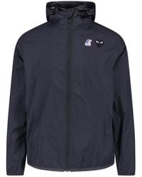 COMME DES GARÇONS PLAY - Minimalist Hooded Zippered Jacket - Lyst
