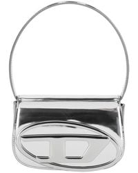 DIESEL - Women Mirrored Leather 1dr Iconic Shoulder Bag - Lyst