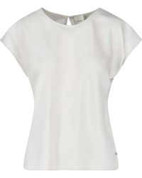 Calvin Klein - Satin Top - Lyst
