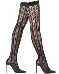 Wolford - 'romance Net Stay-up' Tights - Lyst