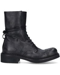 Miu Miu - Lace Up Ankle Boots - Lyst