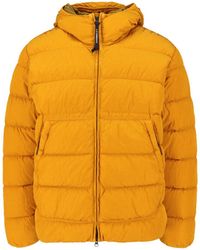 C.P. Company - Padded Jacket "Chrome R Goggle" - Lyst