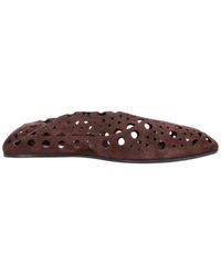 Alaïa - Flat Shoes "Vienne" - Lyst
