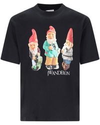 JW Anderson - Printed T-shirt - Lyst