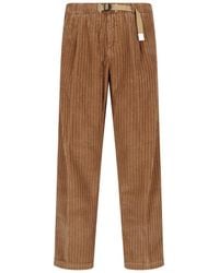 White Sand - Velvet Trousers - Lyst