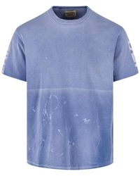 GALLERY DEPT. - Cropped Short-Sleeved T-Shirt With Distressed Vintage Finish - Lyst