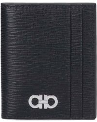 Ferragamo - Salvatore - 'gancini' Bi-fold Card Holder - Lyst