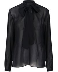 Alaïa - Lavallière Shirt - Lyst