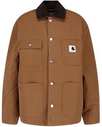 Carhartt - Jacket Buttons "Og Michigan" - Lyst