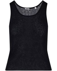 Aspesi - Sleeveless Knit Tank Top - Lyst